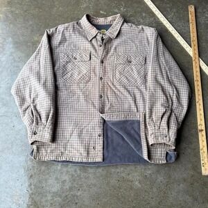2000s cabela's fleece lined barn jacket
